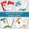 Impresión de Gafete y Carnets de PVC a color Doble Cara