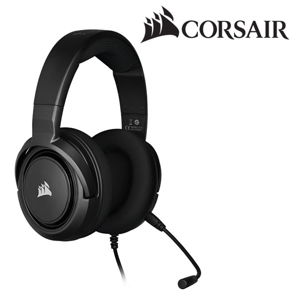 Audífonos Gaming estéreo Corsair HS35 Carbon CA-9011195-NA