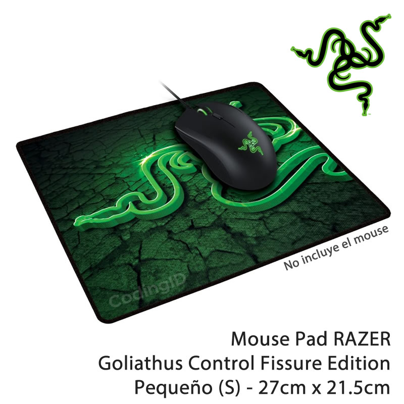 Mouse Pad RAZER Goliathus Control Fissure Edition - Pequeño (S) - 27cm x 21.5cm